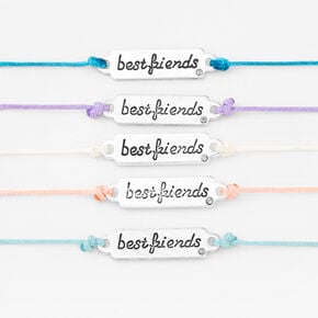 Best Friends Charm Bracelets - 5 Pack,