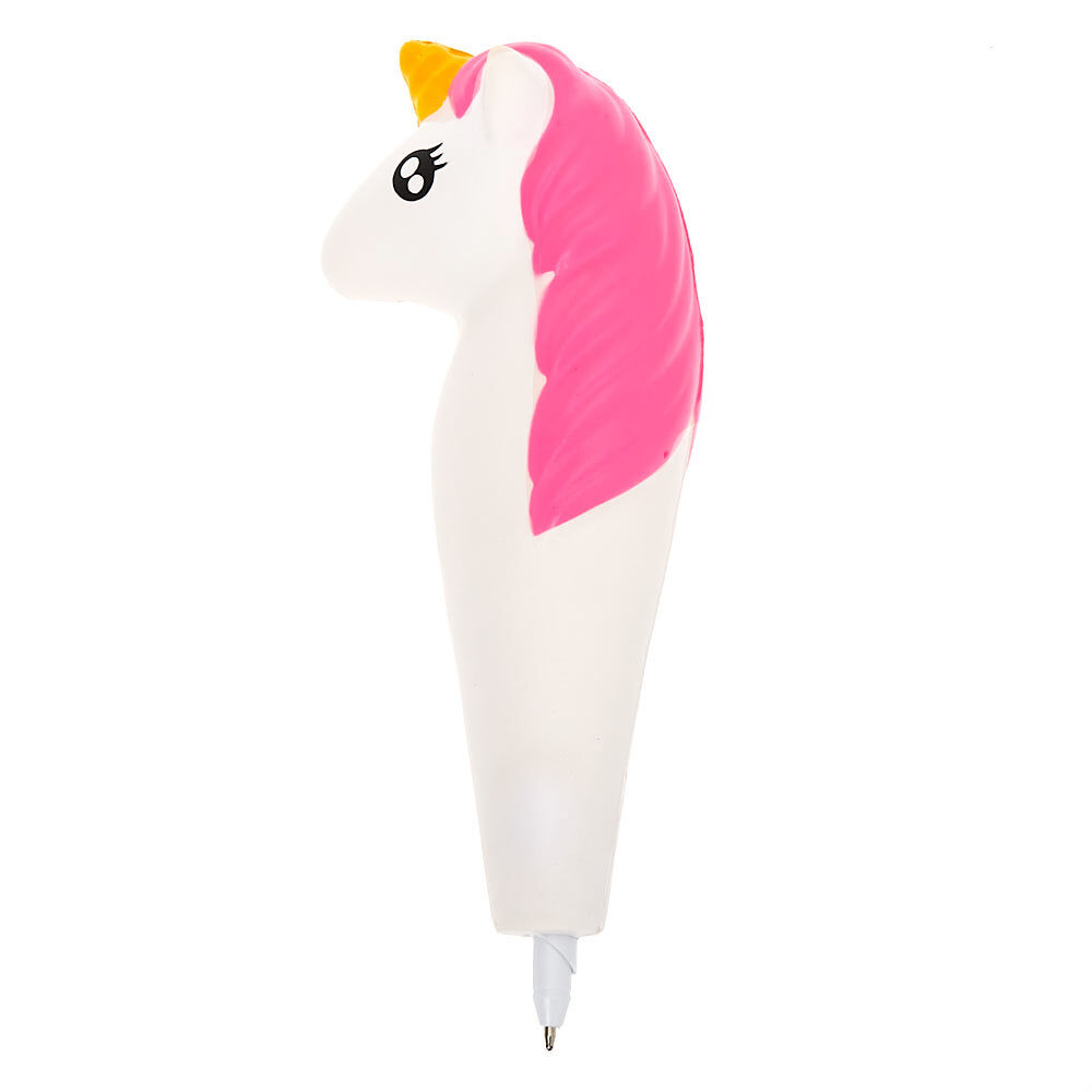 Unicorn top squishy pen