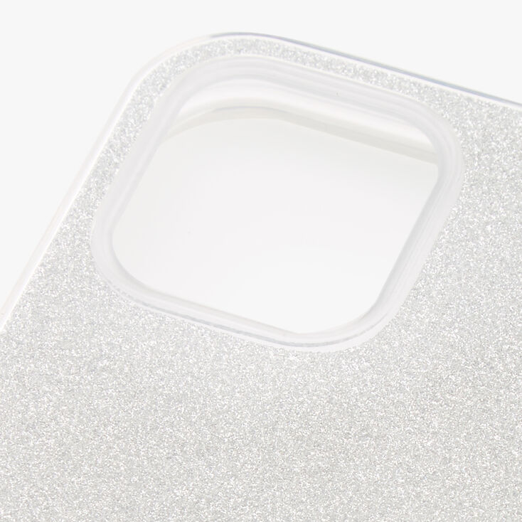 Gants blancs avec paillettes argent/ées