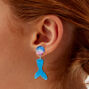 Puffy Mermaid Drop Earrings,