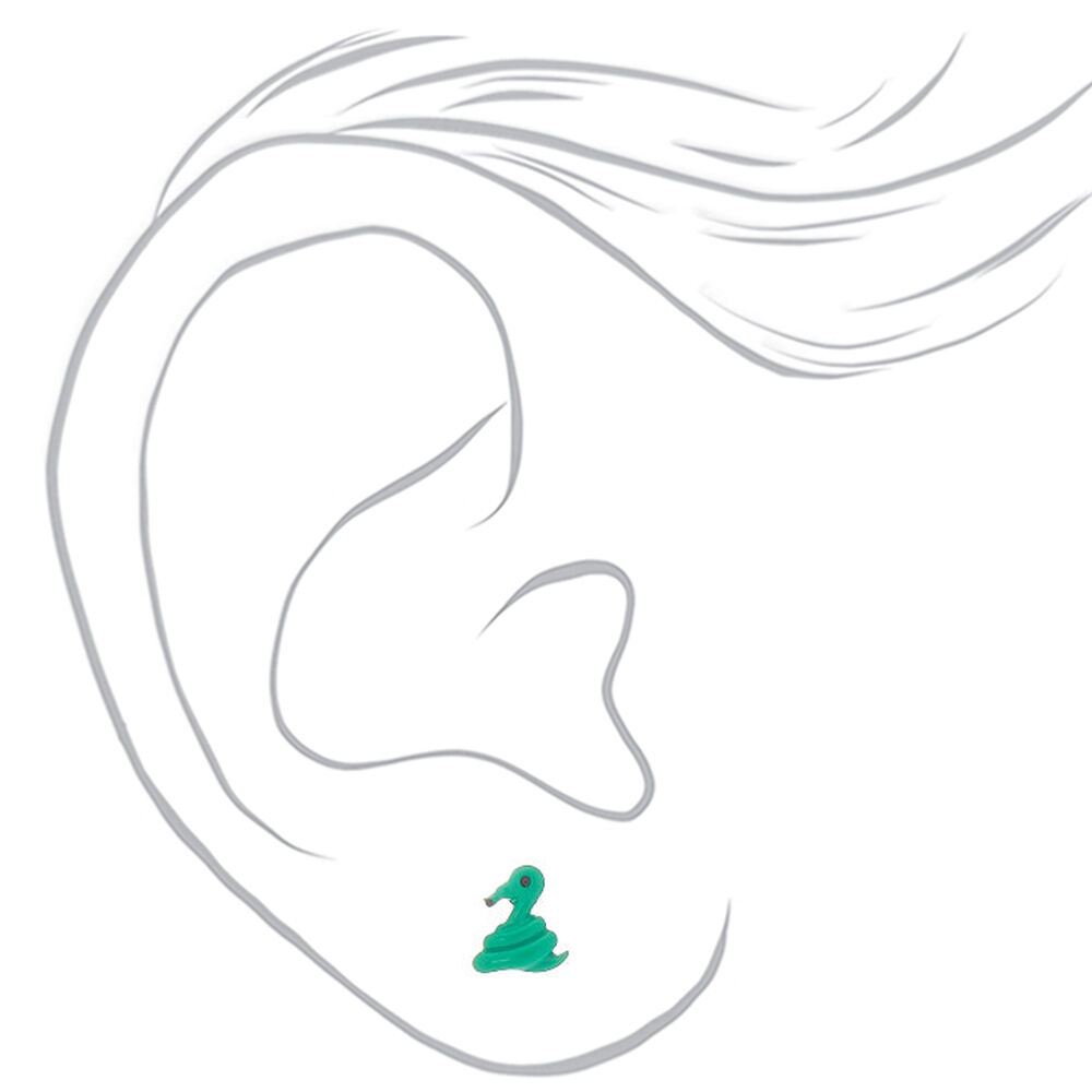 Cute Animal Stud Earrings - 10 Pack,