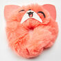 Medium Orange Faux Fur Corgi Hair Scrunchie,