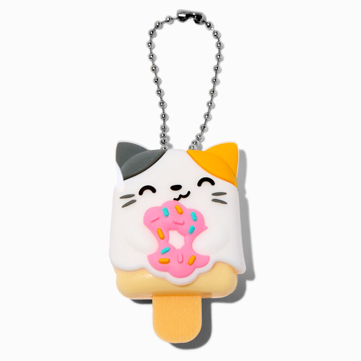 Pucker Pops&reg; Mochi Donut Cat Lip Gloss - Strawberry,