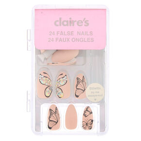 Nail Polish Stickers Fake Nails For Girls Claires Us