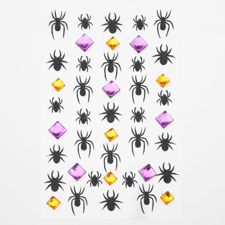 Spider Glitter Body Stickers,