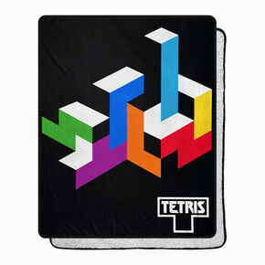 Tetris&reg; Fit Together Silk Touch Sherpa Blanket &#40;ds&#41;,