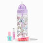 Claire&#39;s Club Purple Butterfly Water Bottle Makeup Set,