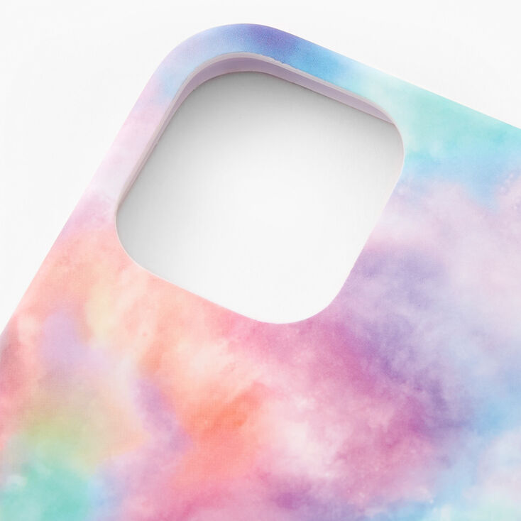 Pastel Tie Dye Protective Phone Case - Fits iPhone 12/12 Pro,