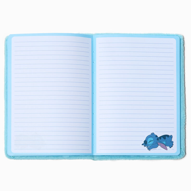 Disney Stitch Sleepy Stitch Furry Notebook,