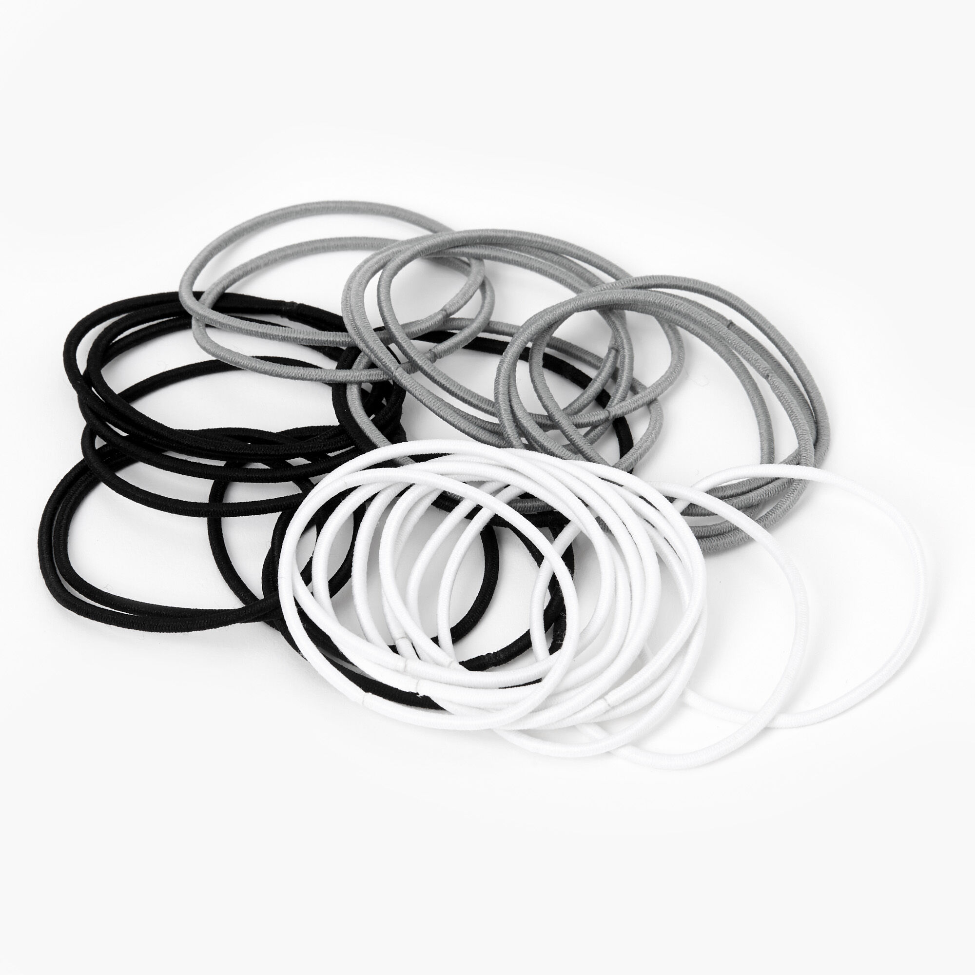 Grey hair new arrivals bobbles