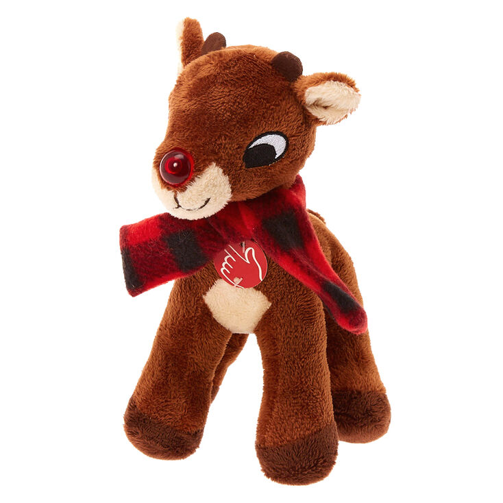 Rudolph The Red Nosed Reindeer Singing Light Up Plush Toy