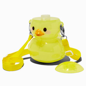 Yellow Duck Crossbody Water Bottle,
