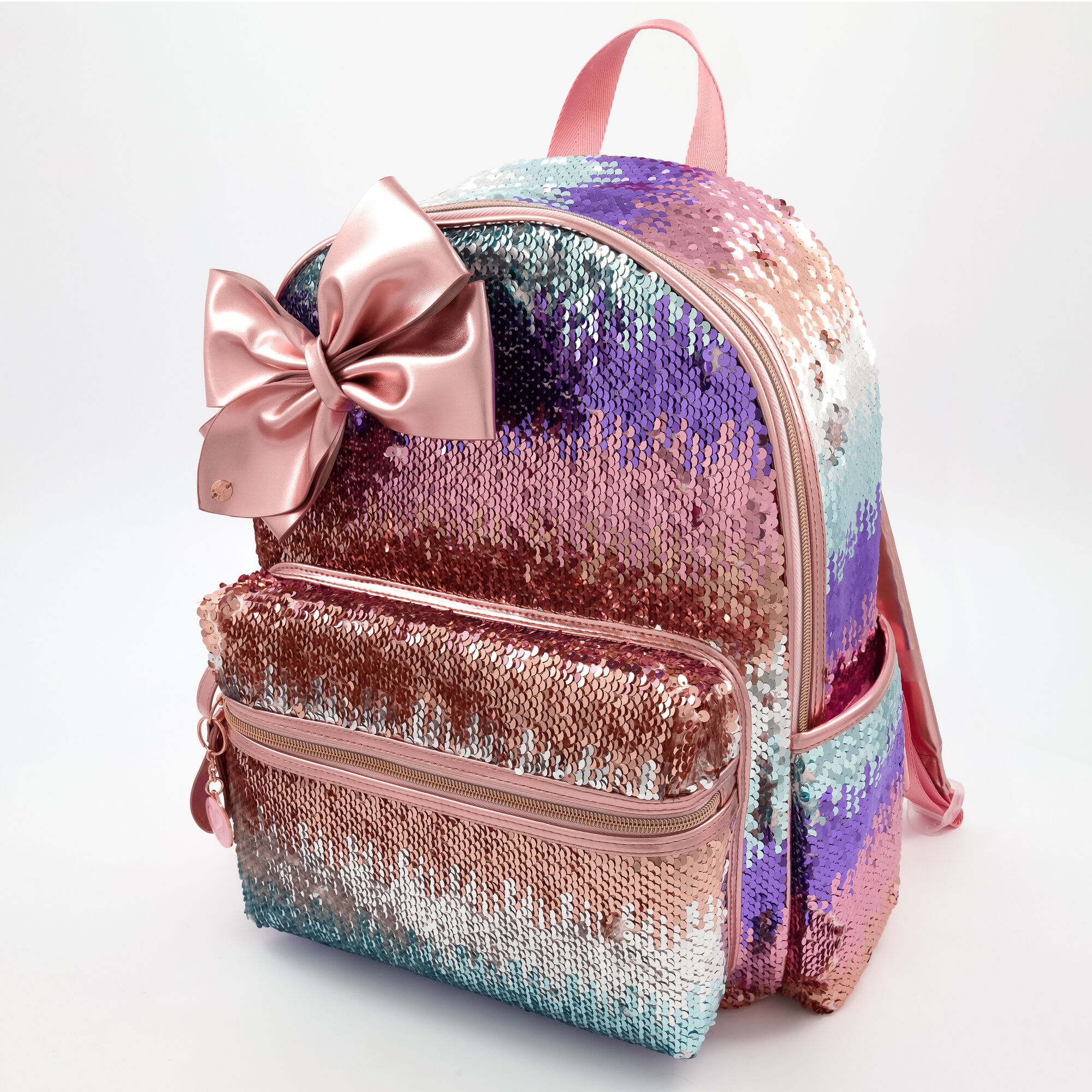 Claire's Sac à dos en sequins avec dégradé JoJo Siwa™ - Rose