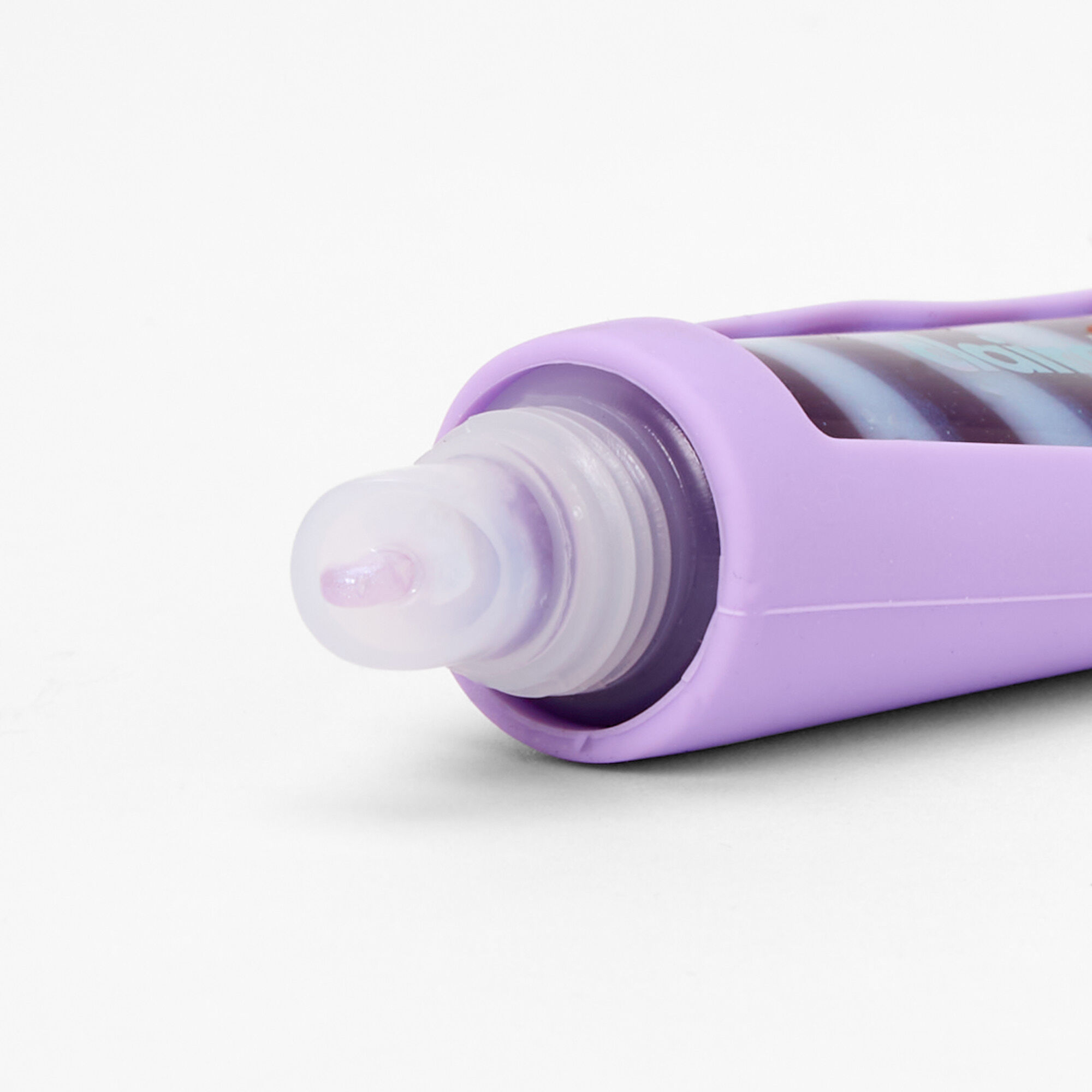 Penguin Bling Lip Gloss Tube - Purple,