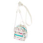Unicorn Power Patches Mini Backpack Crossbody Bag,