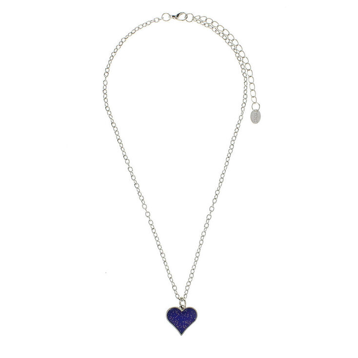 Heart-Shaped Mood Pendant Necklace,
