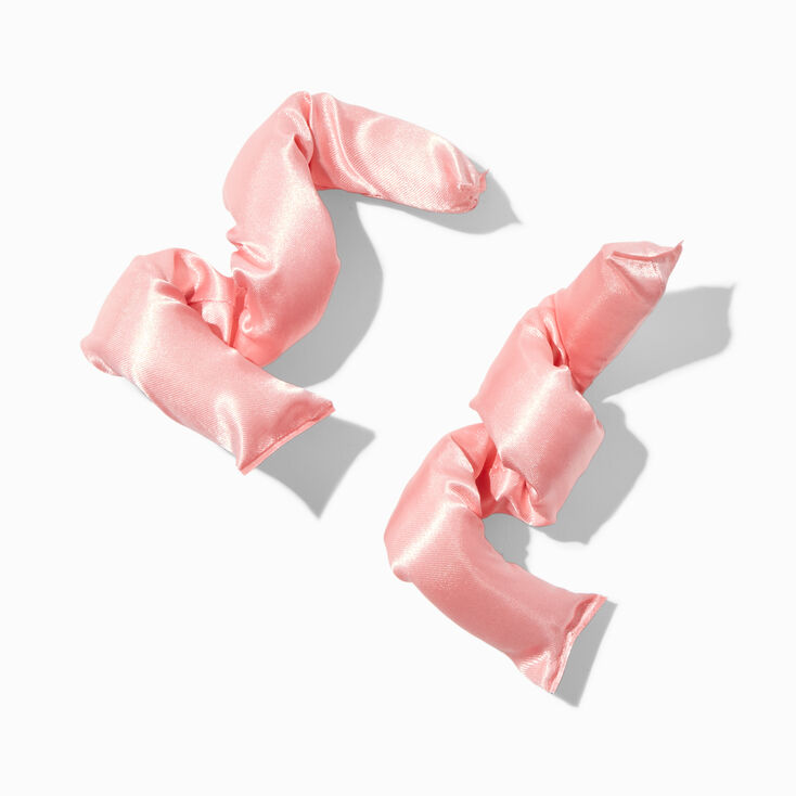 Tiges &agrave; friser non chauffantes roses - Lot de 6,