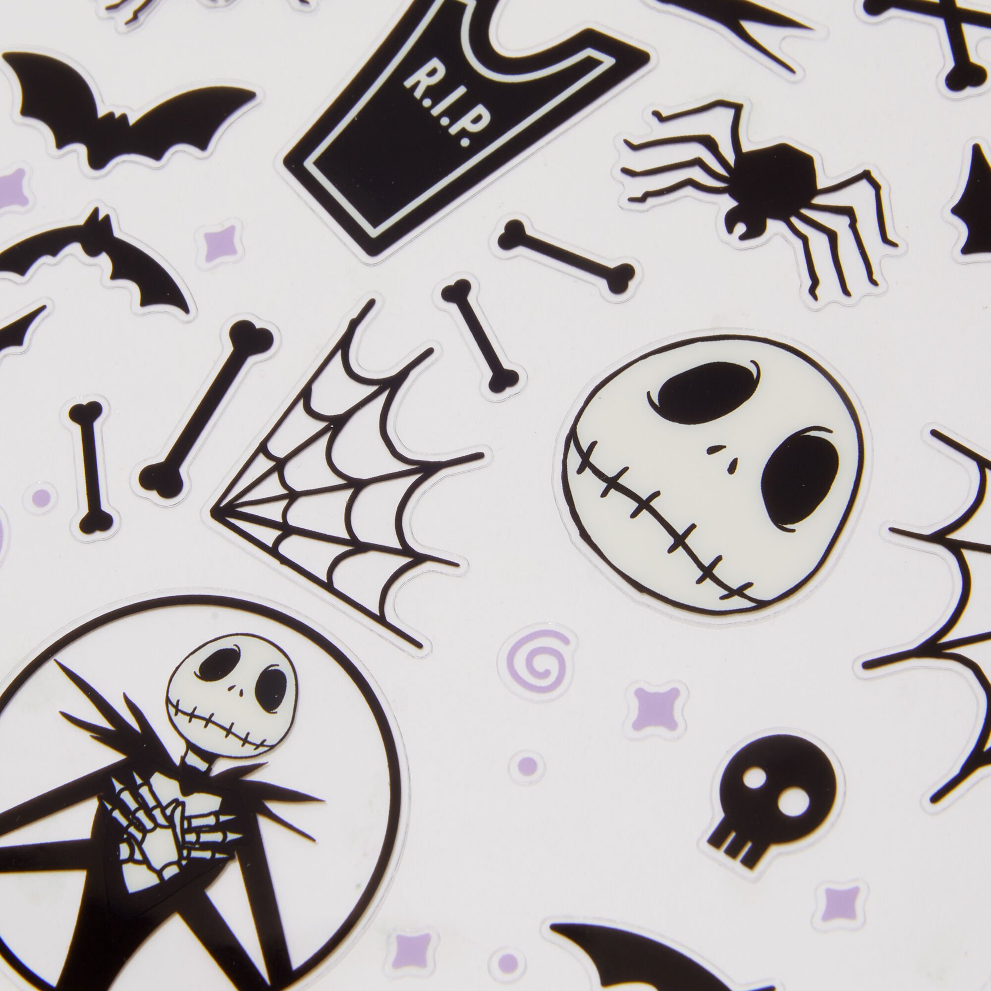 Disney Tim Burton's The Nightmare Before Christmas Claire's Exclusive Body Stickers,