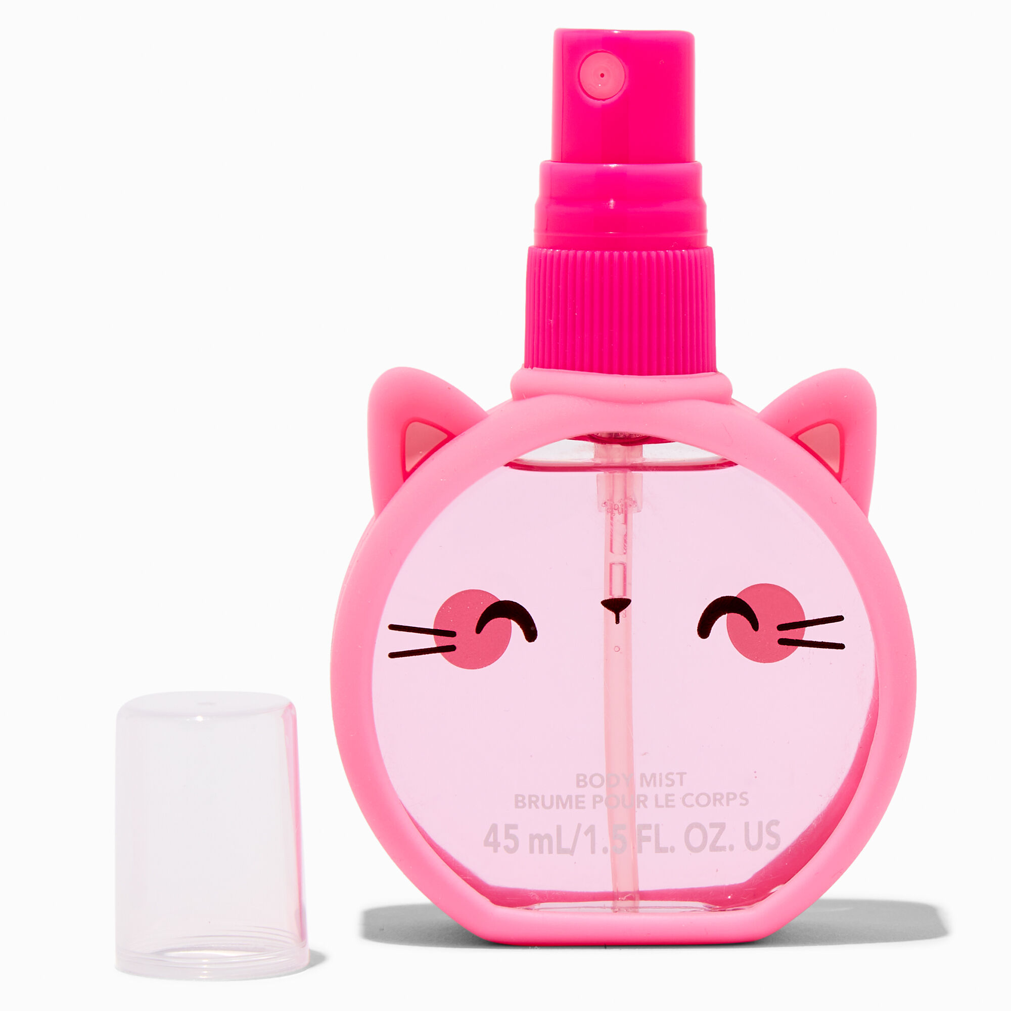 Claire's Club Pink Cat Body Mist,