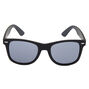 Matte Black Retro Sunglasses,