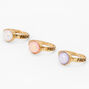 Best Friends Faux Pearl Rings - 3 Pack,