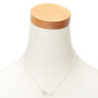 Silver Love Script Pendant Necklace,