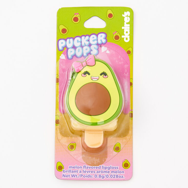 Pucker Pops&reg; Smiling Avocado Lip Gloss - Melon,
