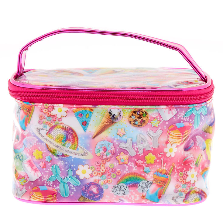 Rainbow Cosmic Sweets Makeup Bag,