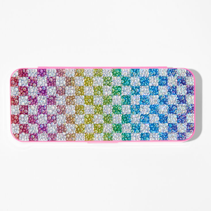 Rainbow Checkered Pink Make-Up Palette,