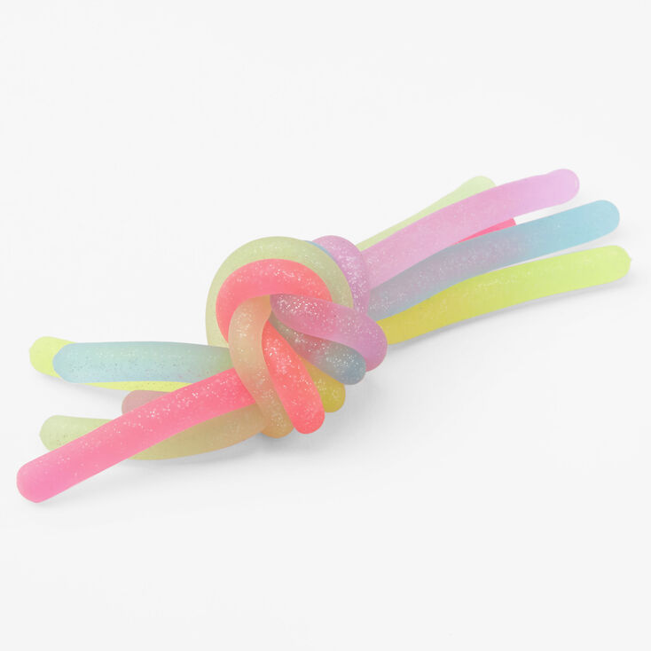 Glitter Stretch String Fidget Toy - Styles May Vary,