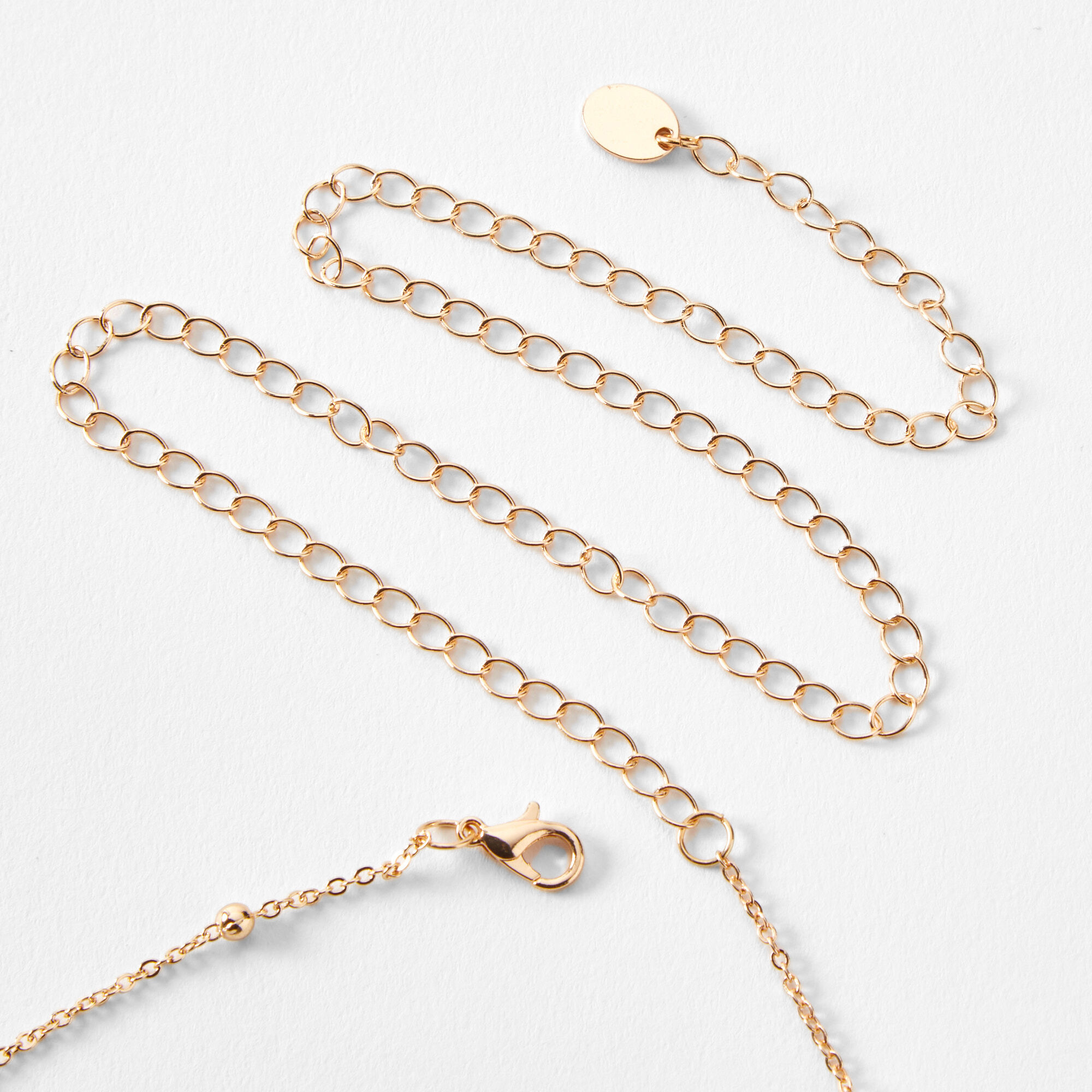 Gold Ball Belly Chain Claire s US