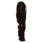 Faux Hair Ponytail Hair Claw - Brunette,