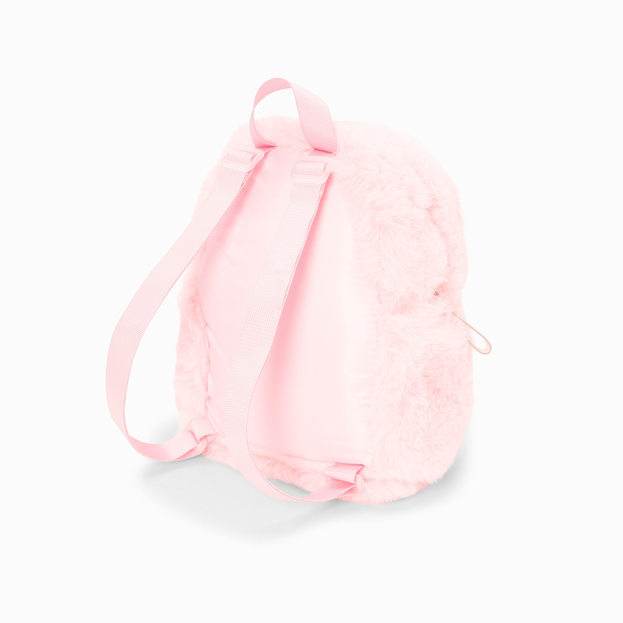 Pink Bunny Furry Mini Backpack,