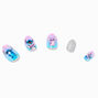 Disney Stitch Claire&#39;s Exclusive Ombre Press On Faux Nail Set - 20 Pack,
