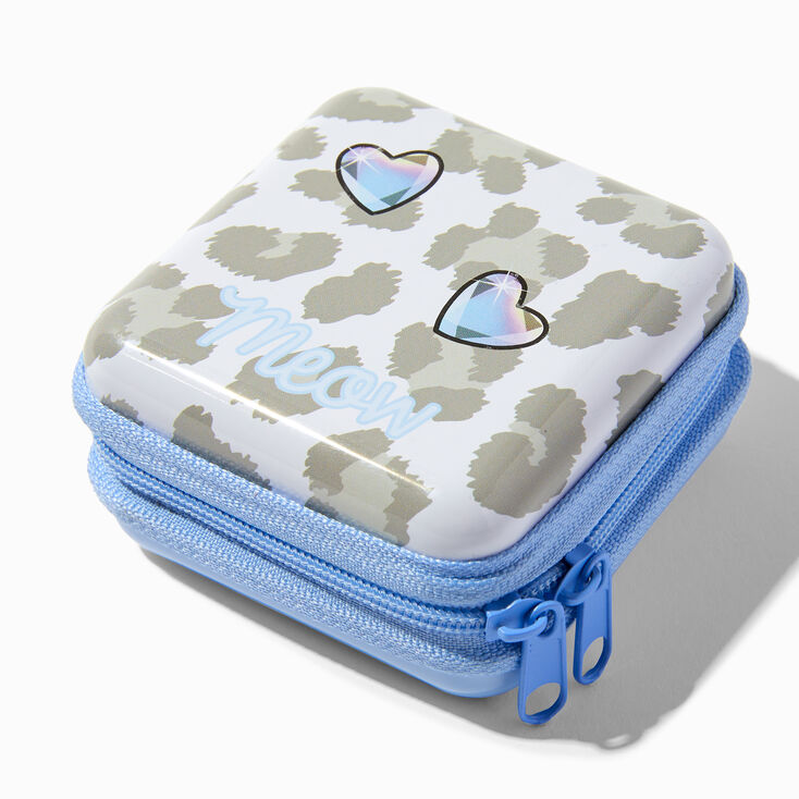 Claire&#39;s Club Snow Leopard Mini Makeup Tin,