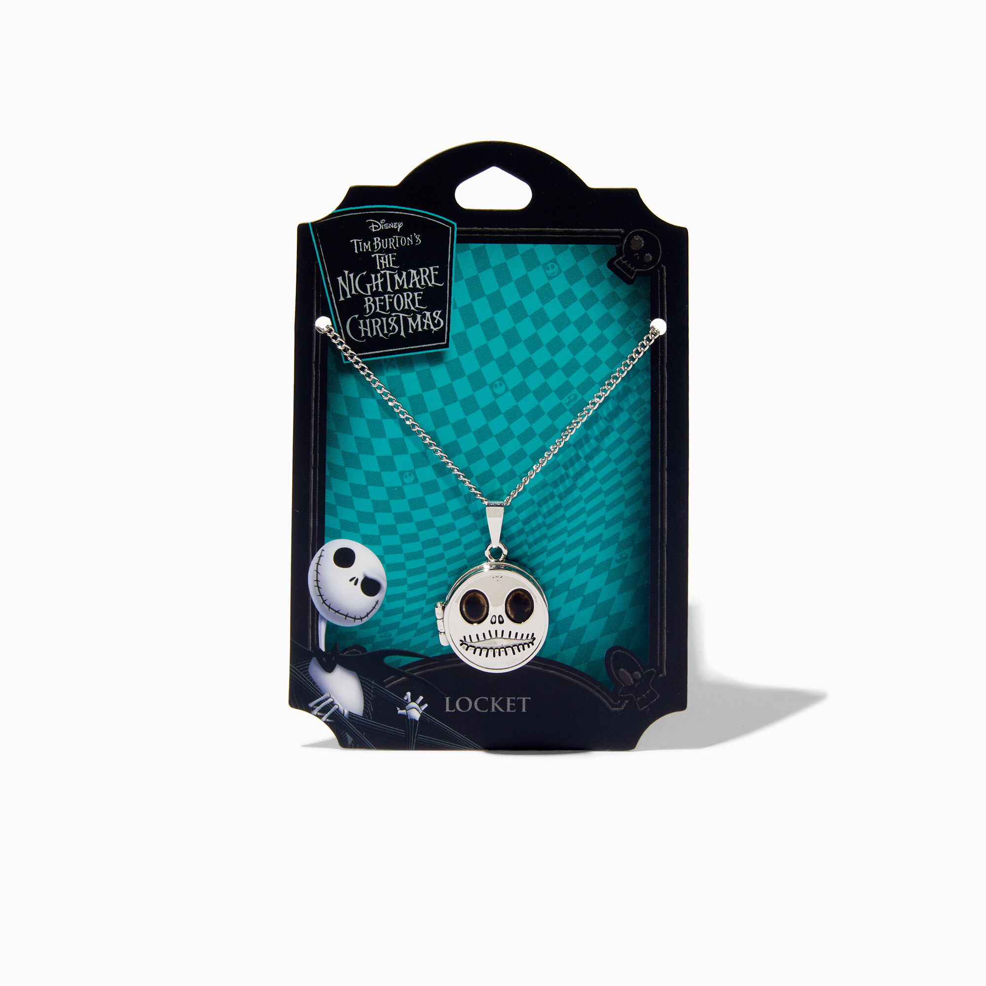 View Claires The Nightmare Before Christmas Locket Silver information