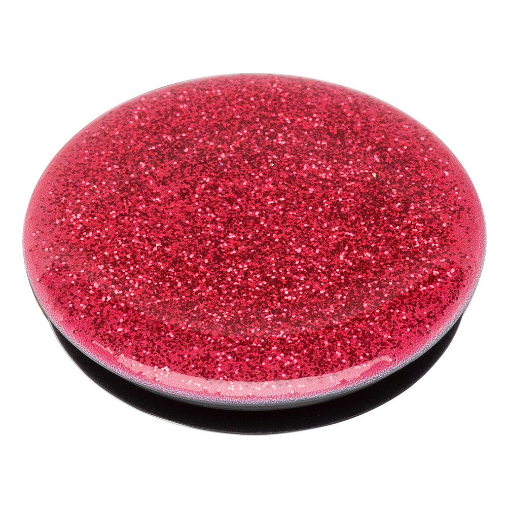 PopSocket PopGrip rouge à paillettes,
