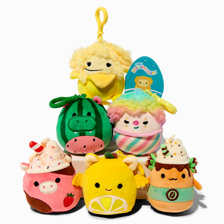Squishmallows&trade; 3.5&#39;&#39; Hybrid Plush Bag Clip - Styles Vary,