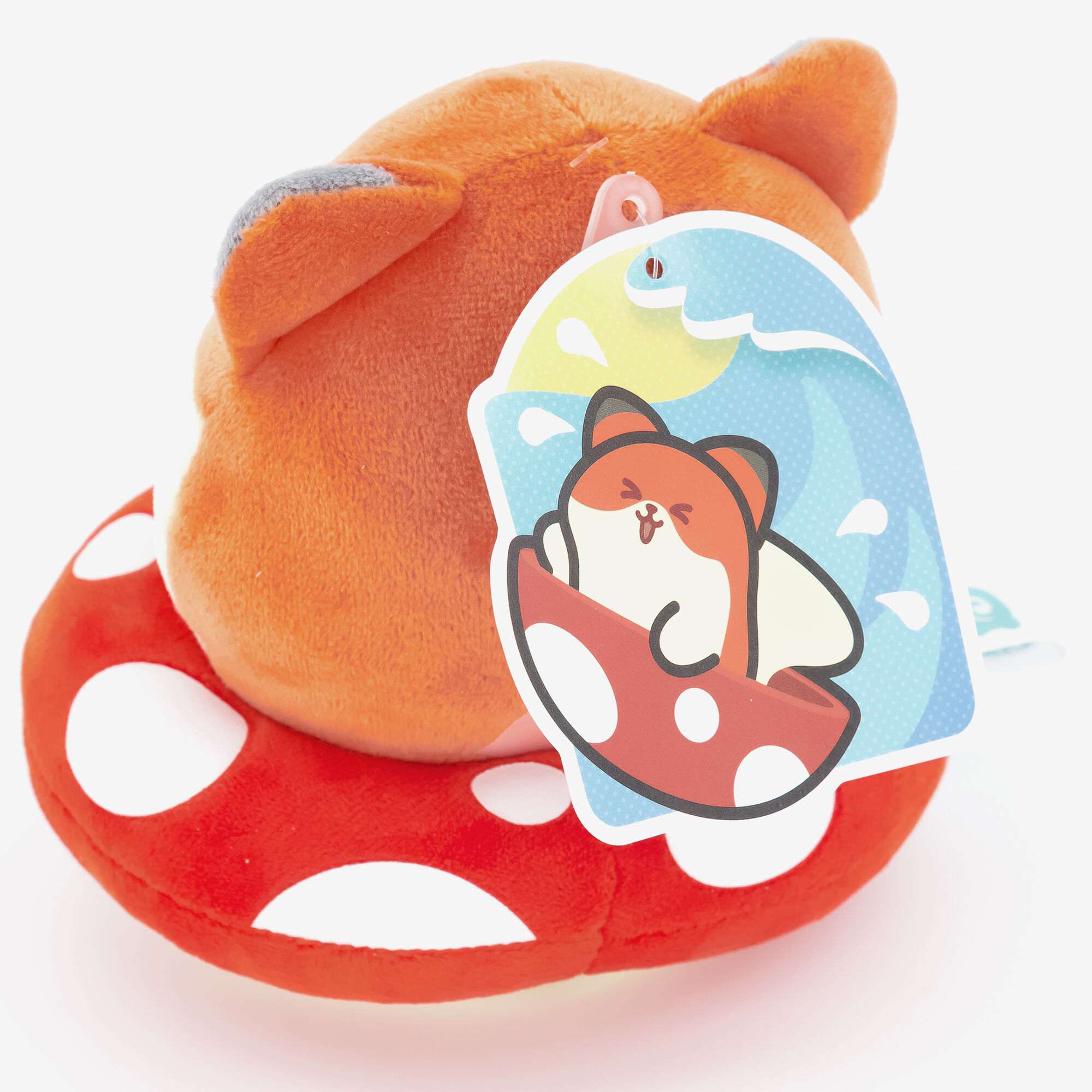 Anirollz™ Fox Mushroom Floatie Soft Toy,