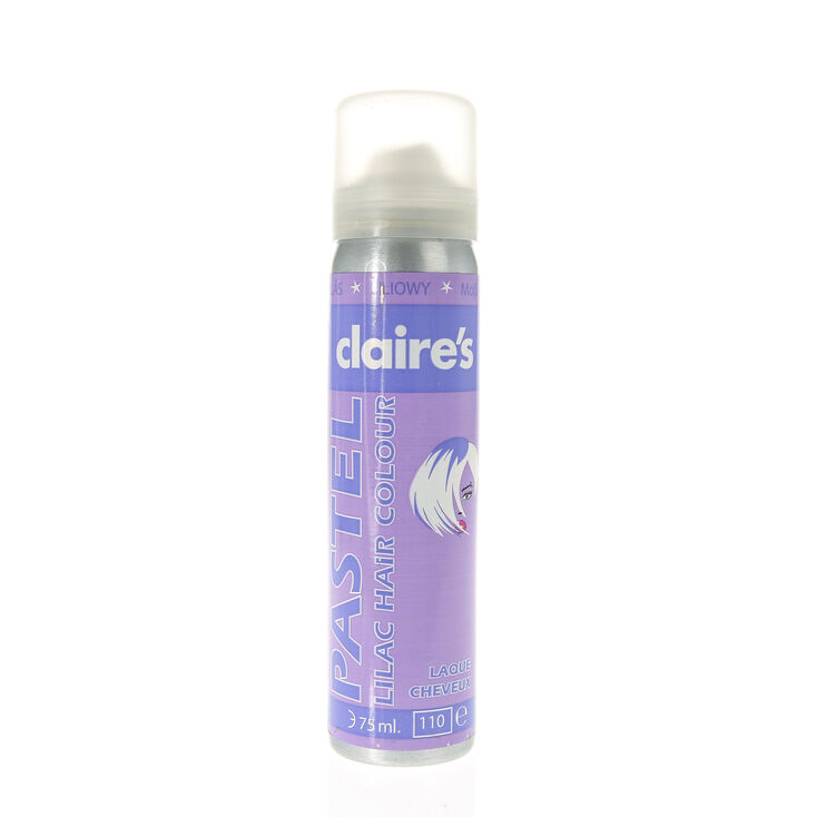 Claire's Spray colorant pour cheveux lilas pastel