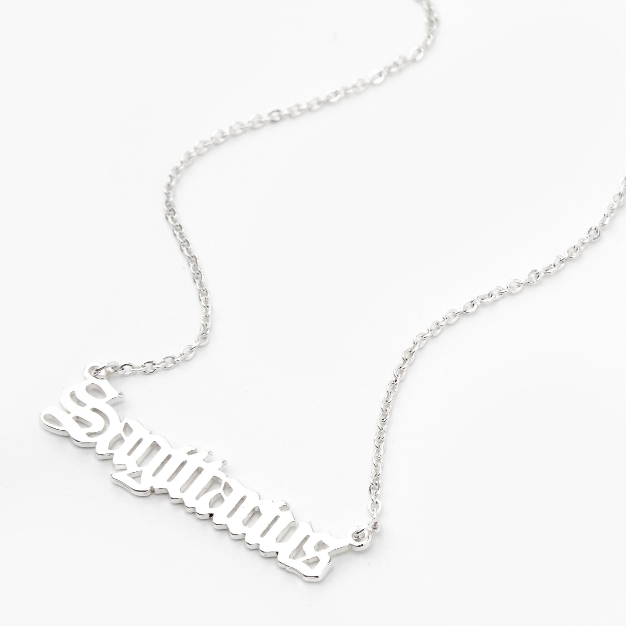 Silver sales sagittarius pendant