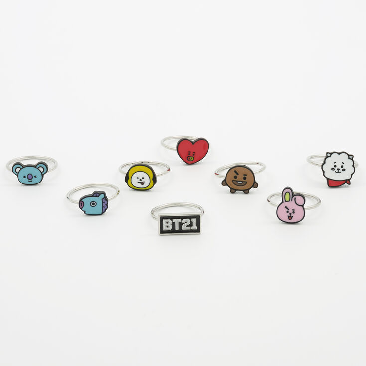 BT21&copy; Rings &ndash; 8 Pack,