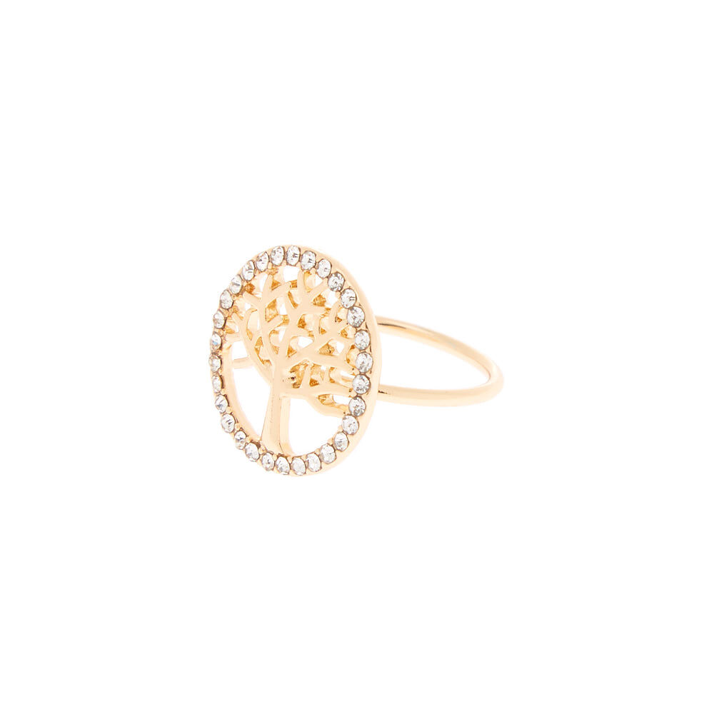 Tree of life ring gold online