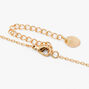 Gold Mood Circle Pendant Necklace,