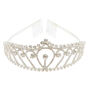 Silver Rhinestone Royal Tiara,