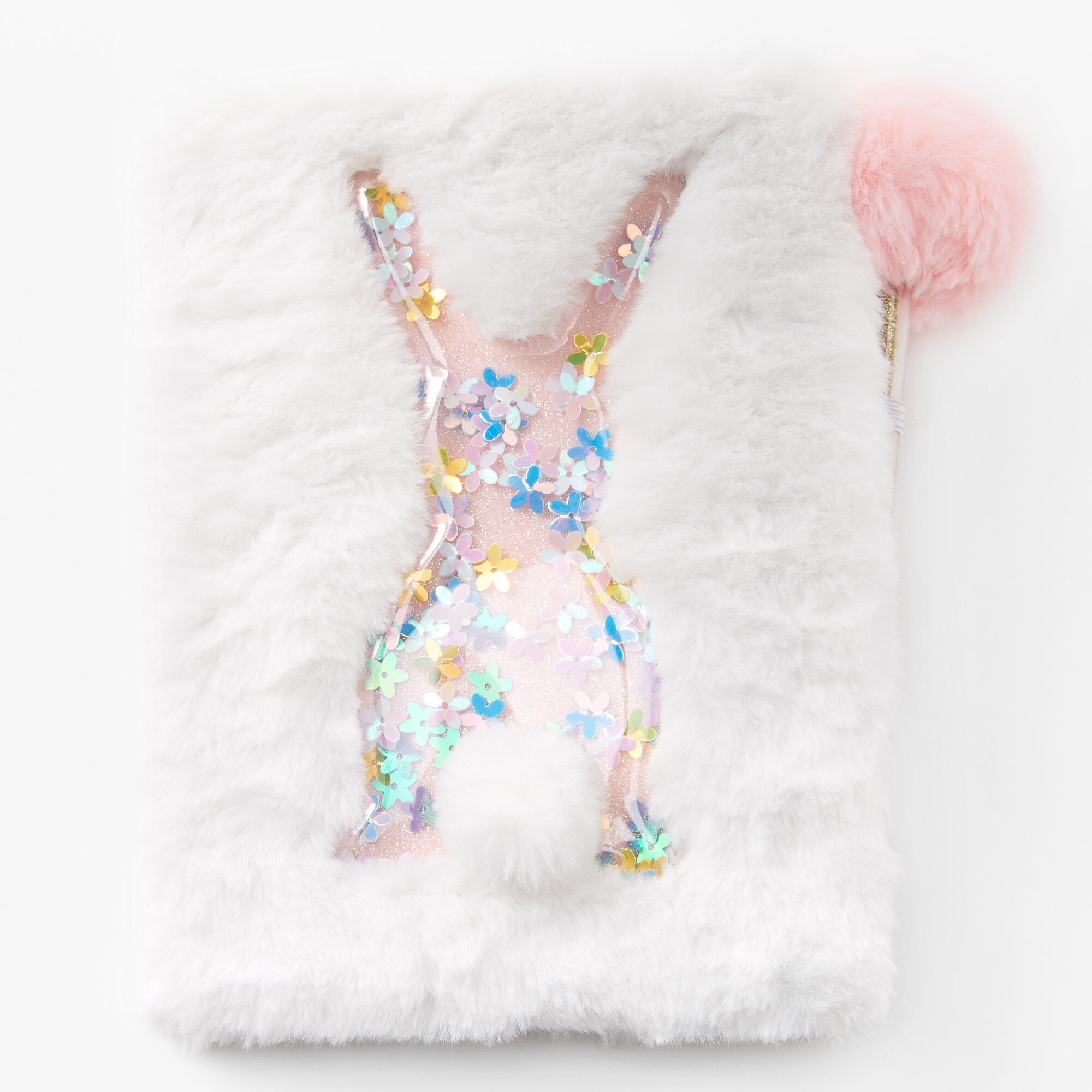 Easter Bunny Fuzzy Notebook & Pen Set,