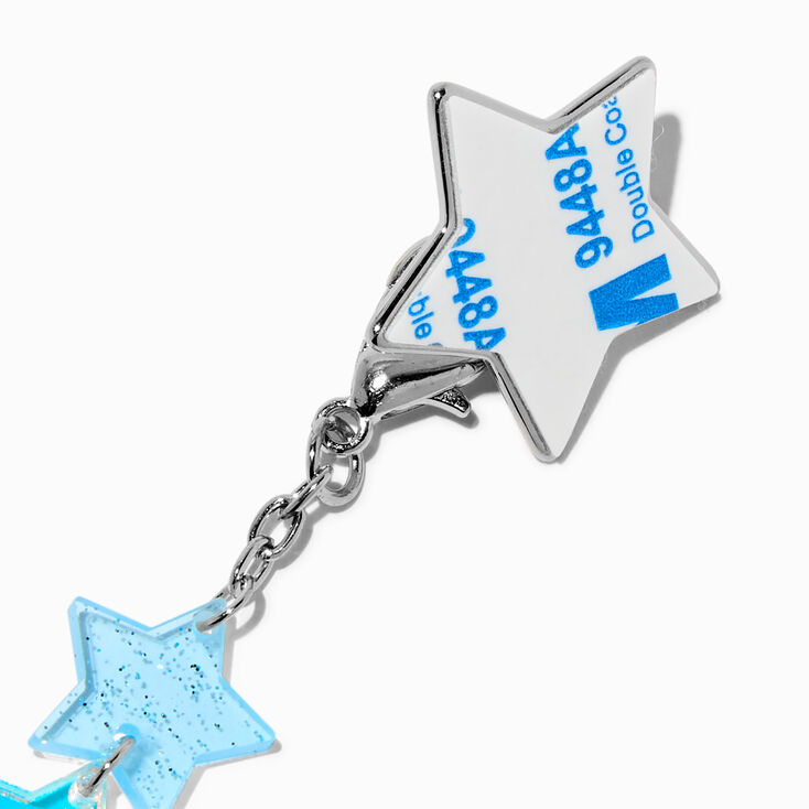 Blue Star Water Bottle Charm ,