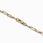 C LUXE by Claire&#39;s 18k Yellow Gold Plated Paperclip Chain Necklace,