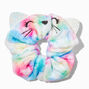 Tie Dye Furry Cat Hair Scrunchie,