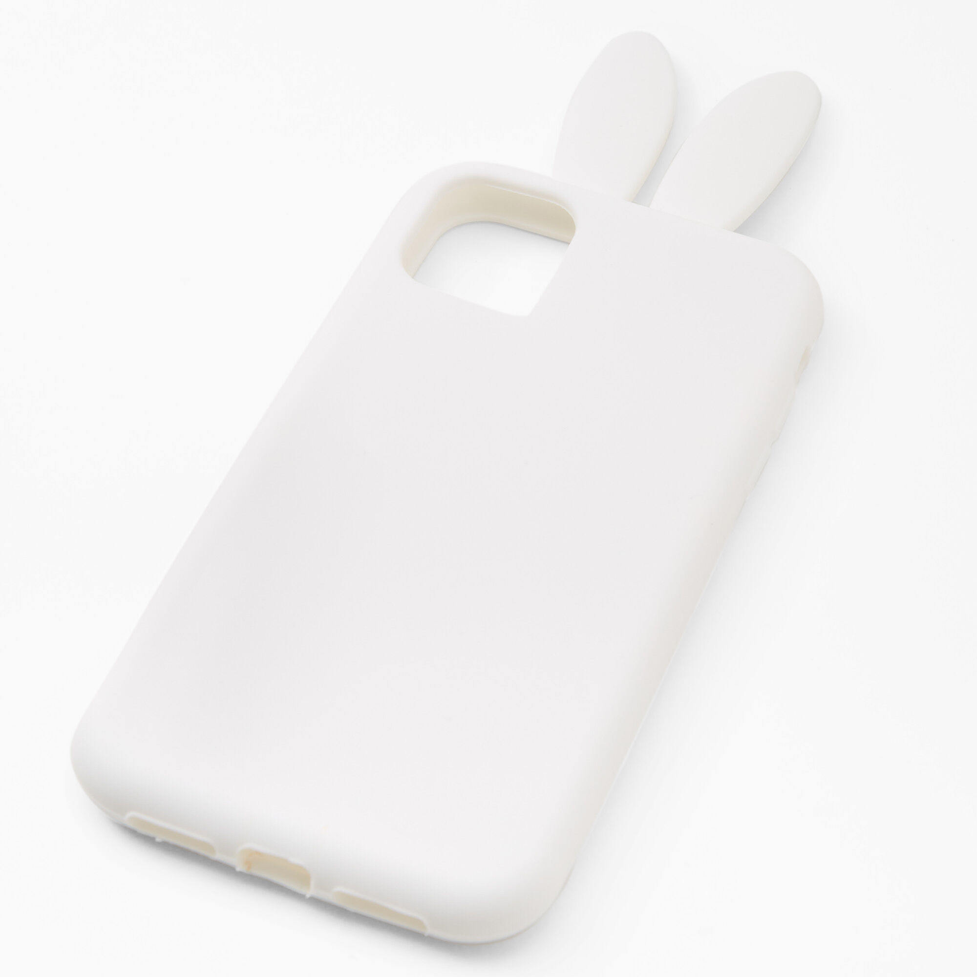White Bunny Ears Phone Case Fits iPhone 11 Claire s US